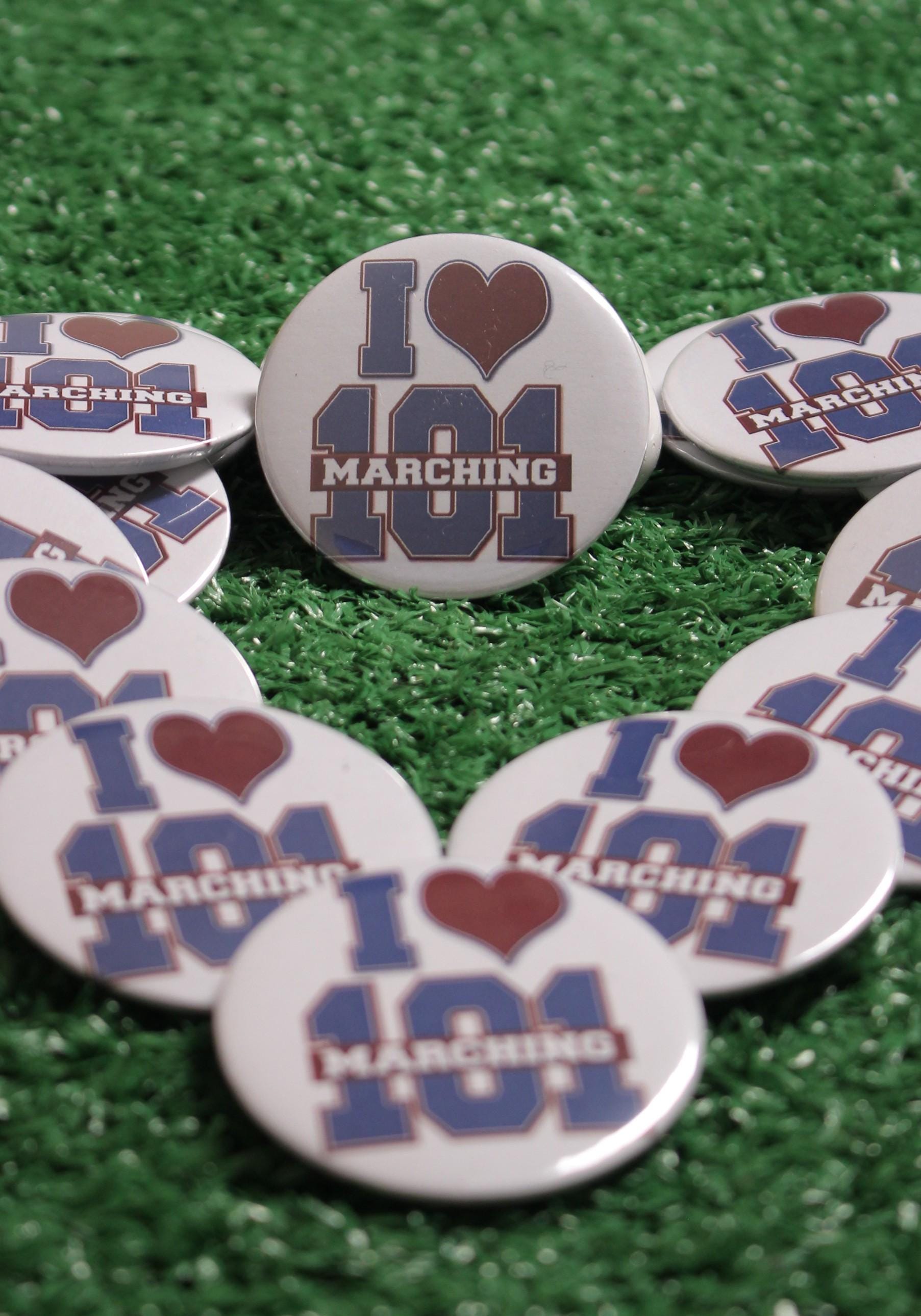 I love the Marching 101 Button